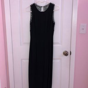 Rampage Black long dress